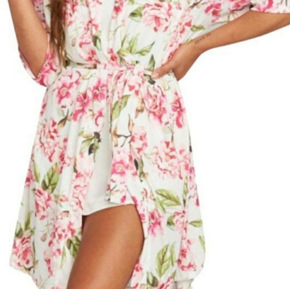 SHOW ME YOUR MUMU FLORAL BRIE ROBE ONE SIZE          c - Picture 7 of 10